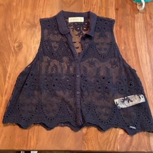 Abercrombie Lace Tank